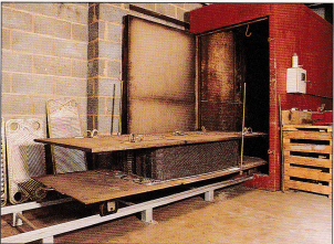 MRH controlled oven used during gasket removal and curing
